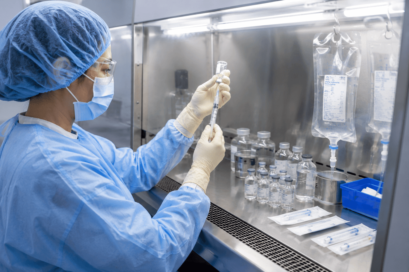 Compounding in a Hood